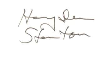 Harry Dean Stanton autograph