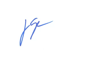James Spader autograph