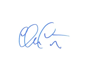 Chris Pratt autograph