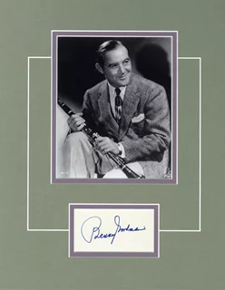 Benny Goodman autograph