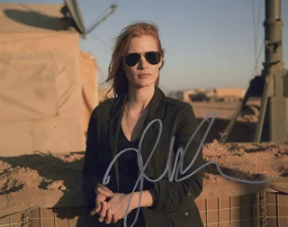Jessica Chastain autograph