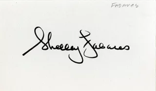 Shelley Fabares autograph