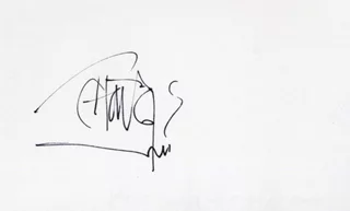 Tommy Chong autograph