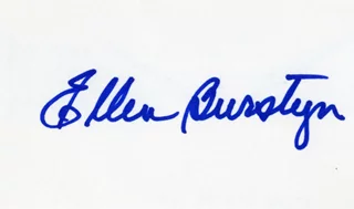 Ellen Burstyn autograph