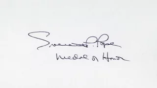 Everett Pope autograph