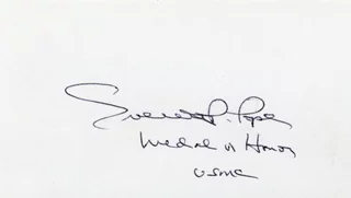 Everett Pope autograph