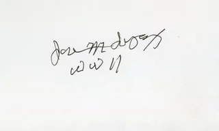 Jose Lopez autograph