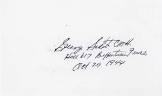 George Sakato autograph