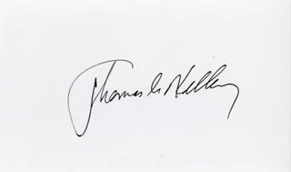 Thomas Kelley autograph