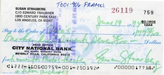 Susan Strasberg autograph