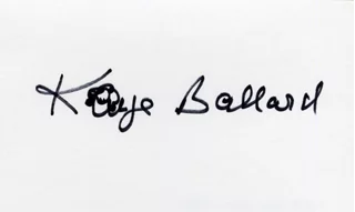 Kaye Ballard autograph