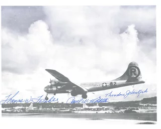The Enola Gay autograph