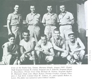 Paul W. Tibbets autograph