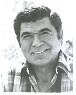 Claude Akins autograph