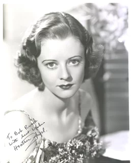 Heather Angel autograph