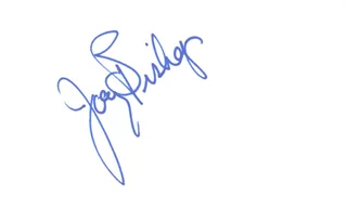 Joey Bishop autograph