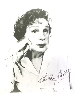 Shirley Booth autograph