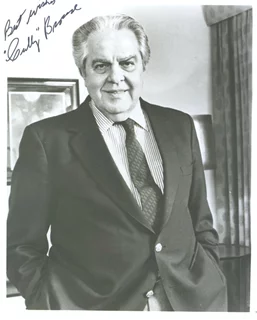 Cubby Broccoli autograph