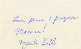 Marla Gibbs autograph