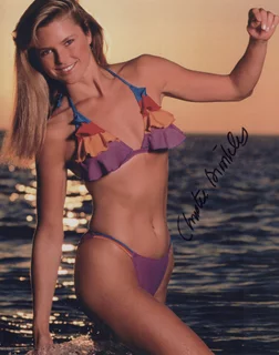 Christie Brinkley autograph