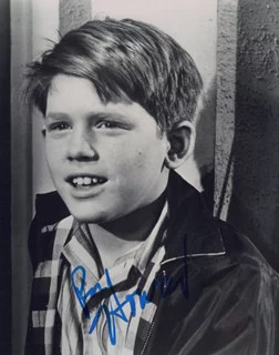 Ron Howard autograph