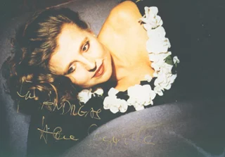 Hanna Schygulla autograph