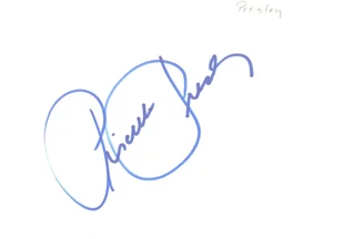 Priscilla Presley autograph