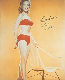 Barbara Eden autograph