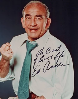 Ed Asner autograph