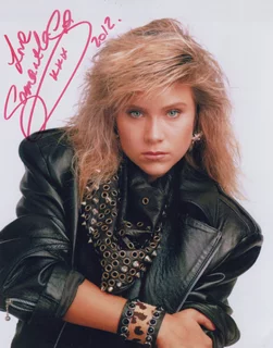 Samantha Fox autograph