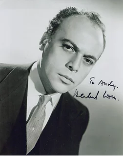 Herbert Lom autograph