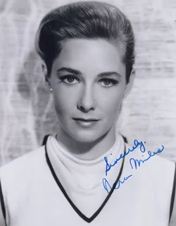 Vera Miles autograph