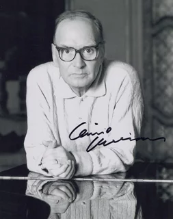 Ennio Morricone autograph