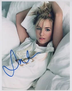 Sienna Miller autograph