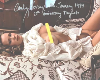 Candy Loving autograph