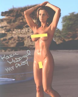 Karen McDougal autograph