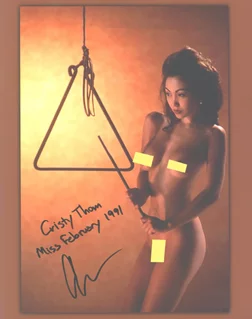 Cristy Thom autograph