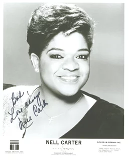 Nell Carter autograph