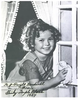 Shirley Temple-Black autograph