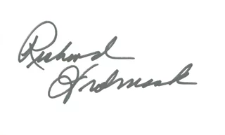Richard Widmark autograph