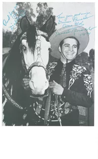 Duncan Renaldo autograph