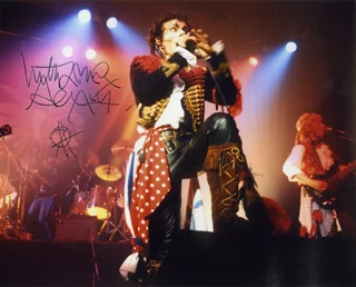 Adam Ant autograph