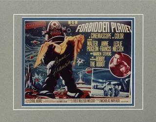 Anne Francis autograph