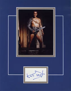 Kirk Douglas autograph