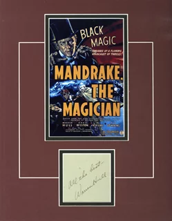 Warren Hull autograph