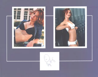 Alyson Hannigan autograph
