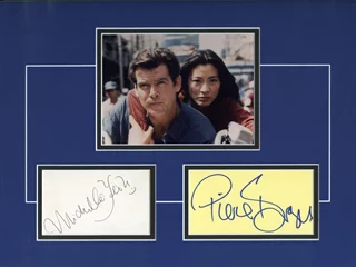 Tomorrow Never Dies autograph