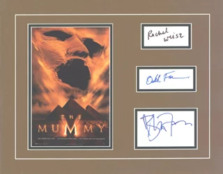 The Mummy autograph