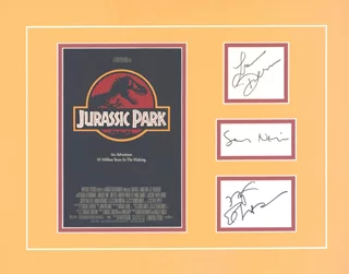 Jurassic Park autograph