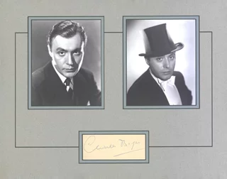 Charles Boyer autograph